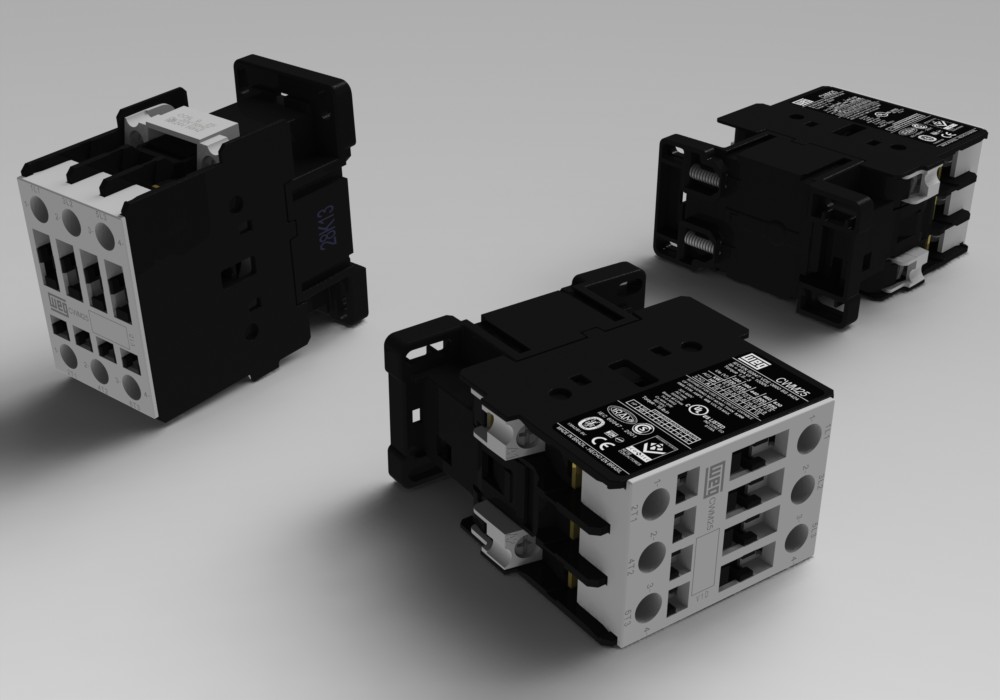 接触器CWM25-10-30V04 25A 接触器WEG